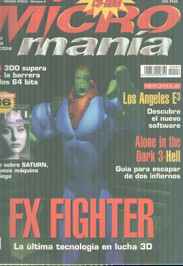 Micromania, 3ª epoca numero 06, sin el CD ROM
