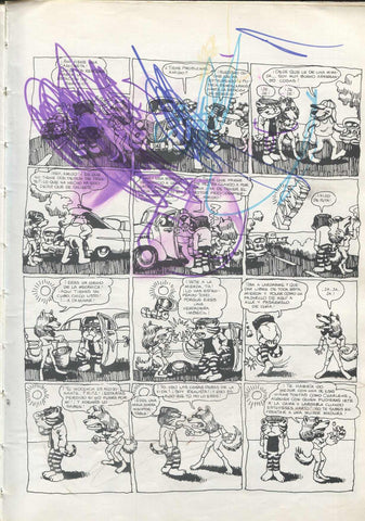 El Gato Fritz de Robert Crumb (ver detalles del apunte)