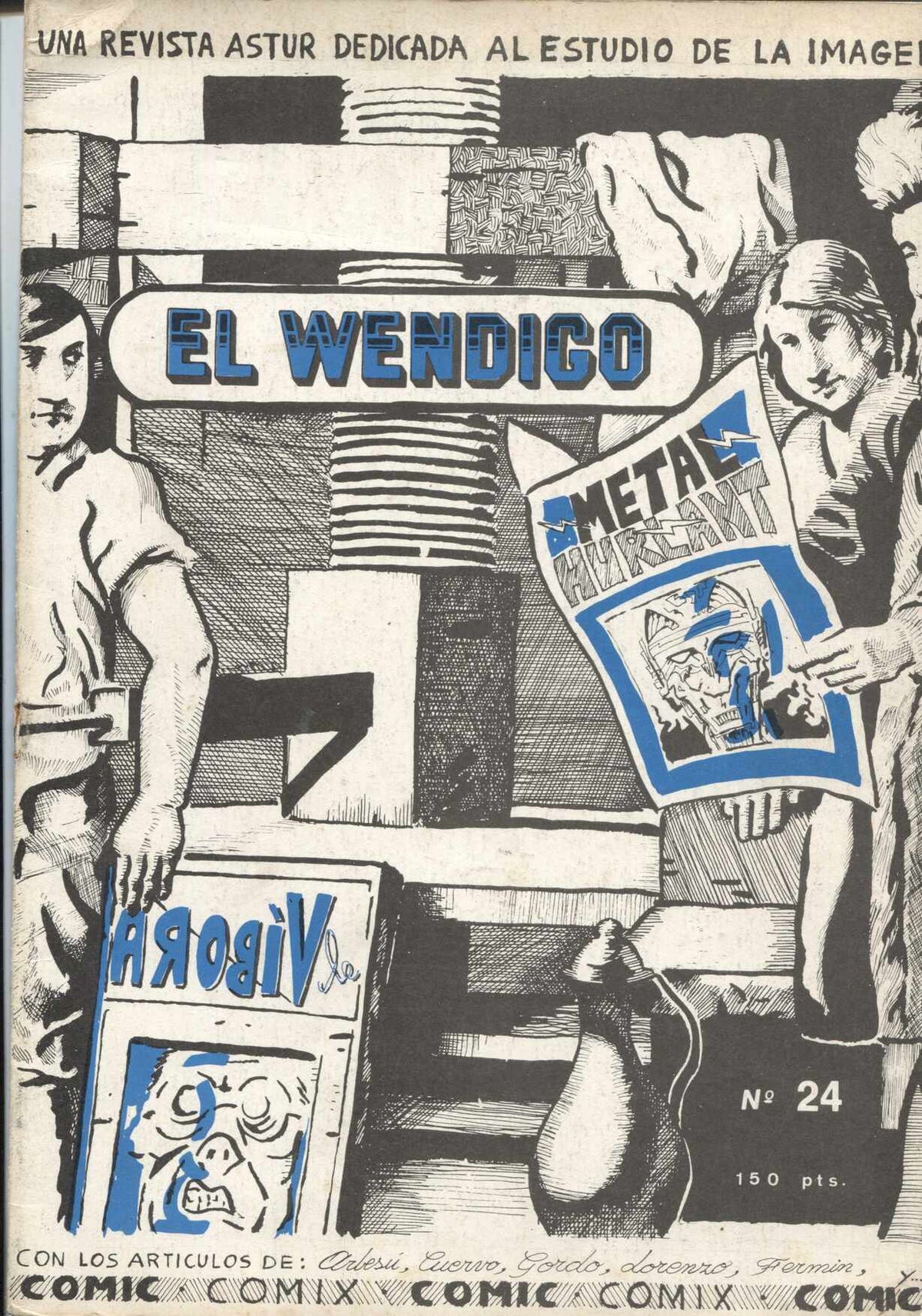 Fanzine: El Wendigo numero 24: El Vibora, John Huston