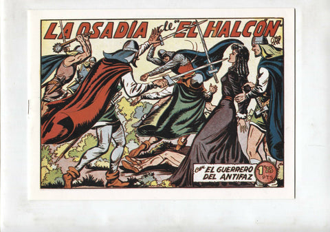 Facsimil: El Guerrero del Antifaz numero 190: la osadia de El Halcon