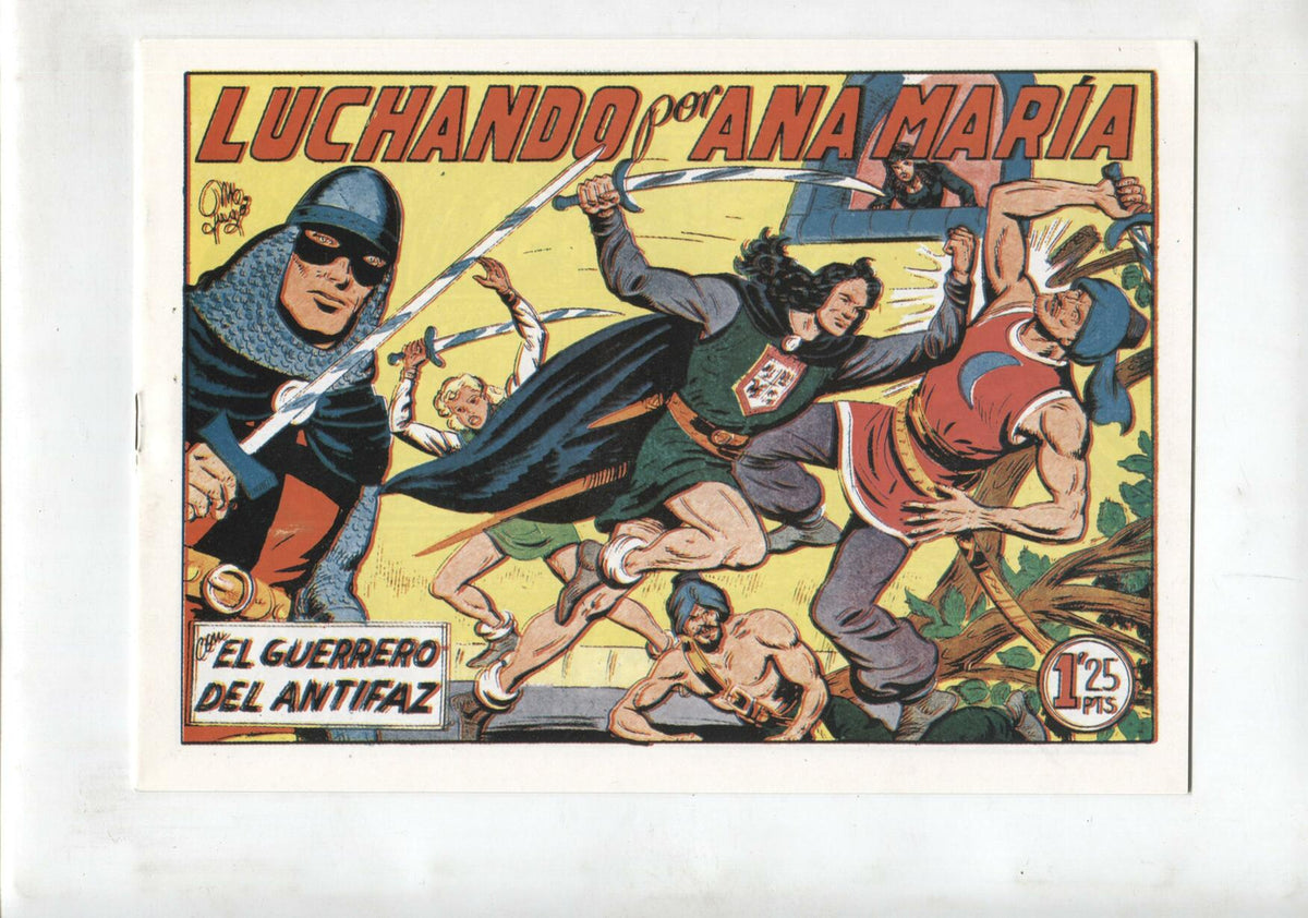 Facsimil: El Guerrero del Antifaz numero 194: Luchando por Ana Maria