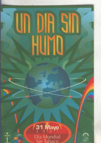 Postal 4921 : Publicitaria dia mundial sin tabaco