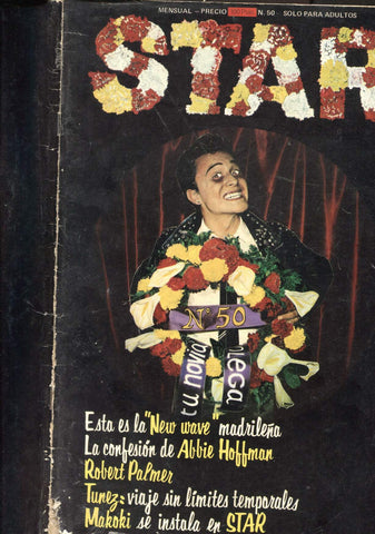 Revista Star numero 50: (numerado 1 en interior) Makoki se instala en Star, New wave madrikeña,