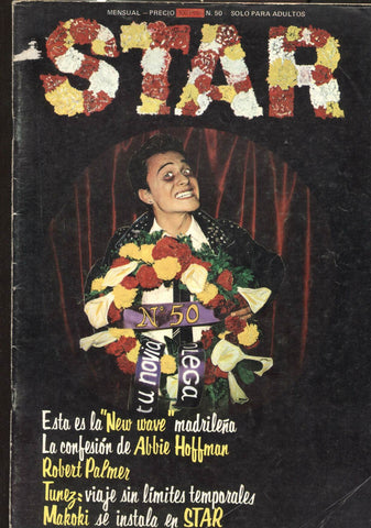 Revista Star numero 50: (numerado 2 en interior) Makoki se instala en Star, New wave madrikeña,