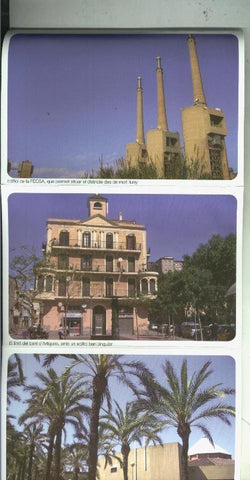Postal 4322 : Publicitaria: Barcelona: estiu actiu 2007, acordeon de 6 modelos