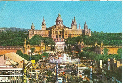 Postal 6236 : Palacio Nacional de Barcelona en Montjuich