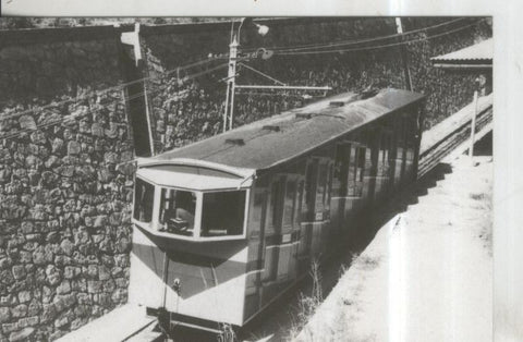 Postal 010946: Funicular Vallvidrera de Barcelona en 1977