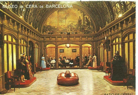 Postal 6438 : Museo de Cera de Barcelona