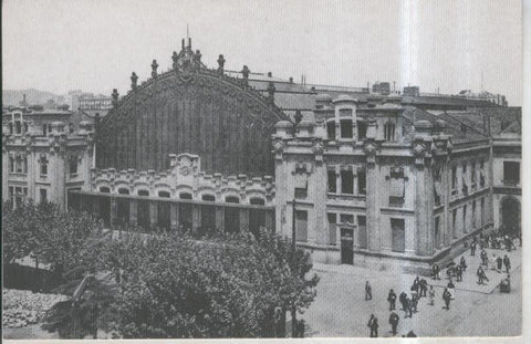 Postal 010894: Estacion del Norte de Barcelona en 1925