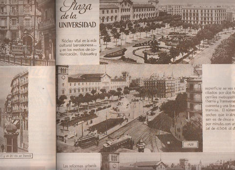 Los transportes urbanos de Barcelona (año 1947)