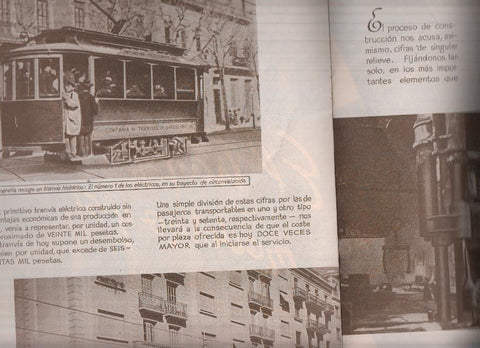 Los transportes urbanos de Barcelona (año 1947)