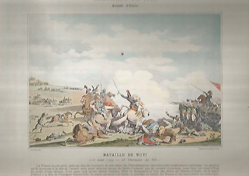 LAMINA 10409: Campaña de 1799. Batalla de Novi