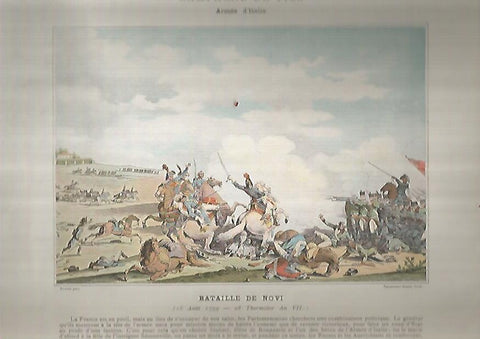 LAMINA 10409: Campaña de 1799. Batalla de Novi