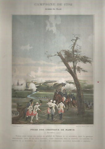 LAMINA 10411: Campaña de 1792. Toma del Castillo de Mamur