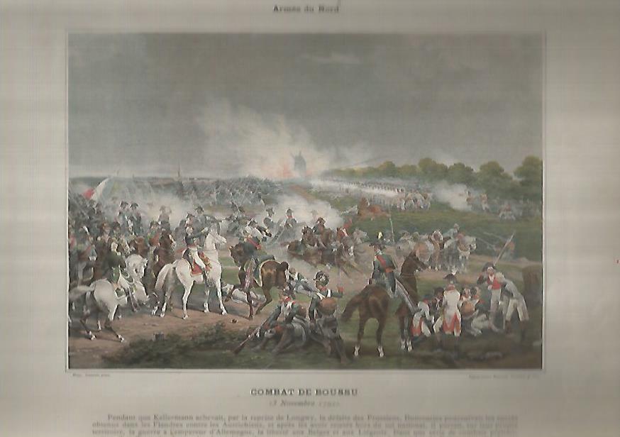 LAMINA 10423: Campaña de 1792. Combate de Boussu