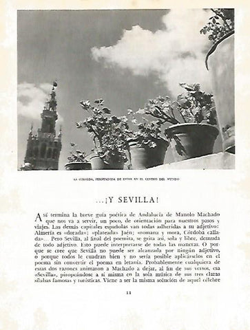 LAMINA 10701: La Giralda de Sevilla