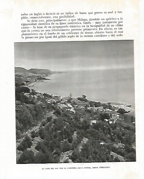 LAMINA 10846: La Costa del Sol desde Gibrlafaro