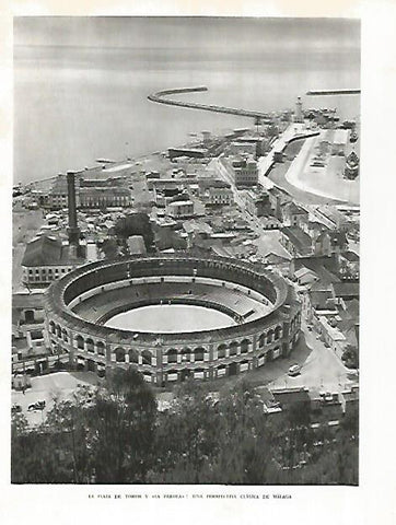 LAMINA 10848: Plaza de Toros de Malaga