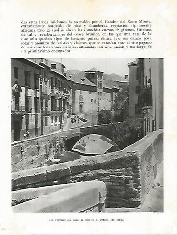 LAMINA 10882: Puentes en el Albaicin de Granada