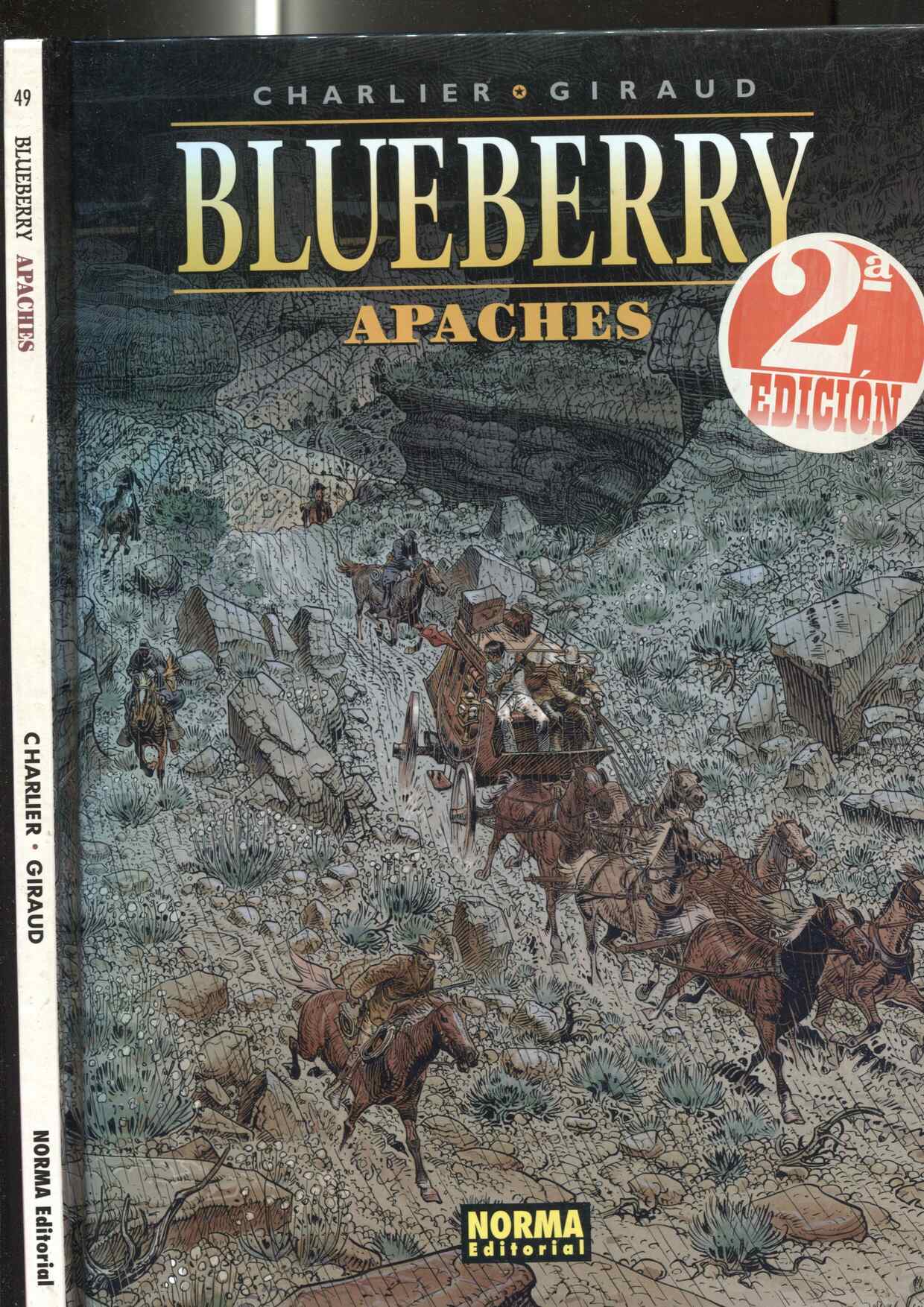 Norma: Blueberry numero 49: apaches (segunda edicion)