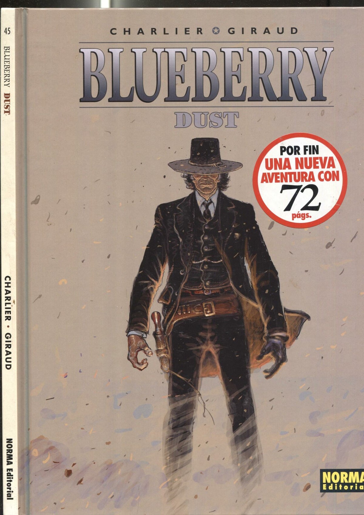 Norma: Blueberry numero 45: Dust (72 paginas)