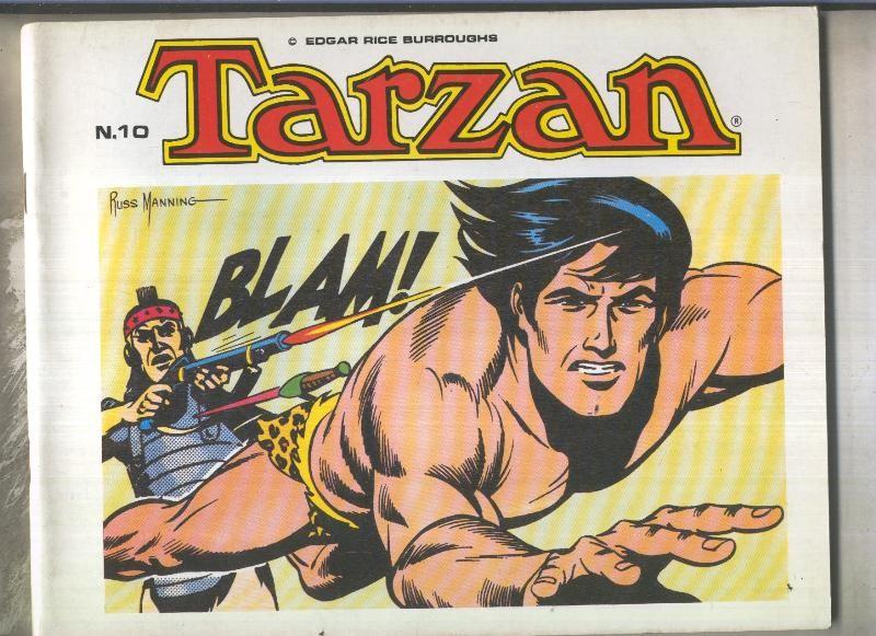 Tarzan de Russ Manning numero 10-Tiras diarias del 29.11.71 al 29.7.72