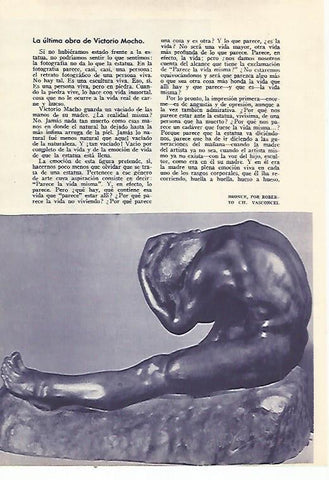 LAMINA BLANCO Y NEGRO 7941: Bronce por Roberto Ch. Vasconcel