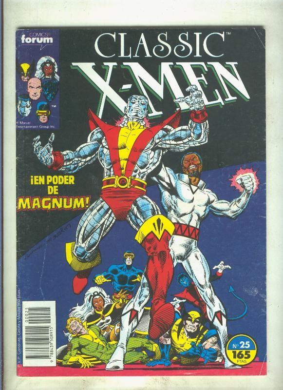Classic X Men volumen 1 numero 25: Era nochebuena (numerado 2 en trasera)