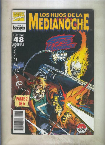 Los Hijos de la Medianoche volumen 1 numero 2 (numerado 2 en trasera)