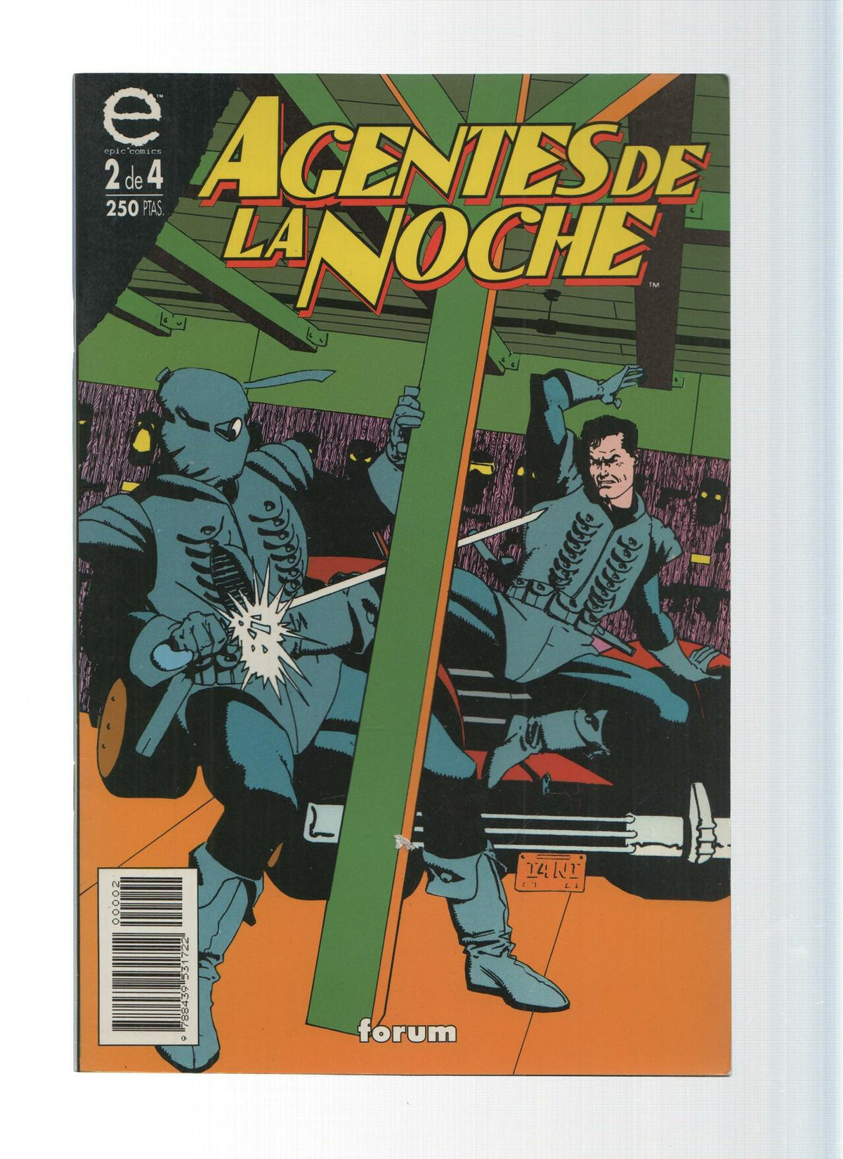 AGENTES DE LA NOCHE, Volumen 1: Numero 02 de 04 - Howard Chaykin  (Forum 1993 )