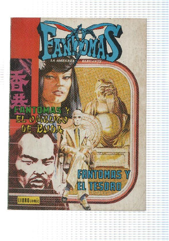 Libro Comic: Fantomas tomo VI - Fantomas y el ombligo de Buda