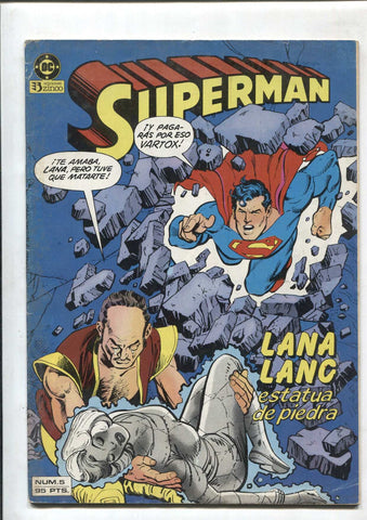 Superman volumen 1 numero 05: Lana Lang, estatua de piedra