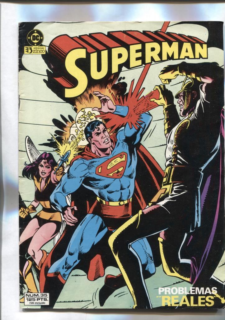 Superman volumen 1 numero 08: Terra Man (numerado 1 en trasera)