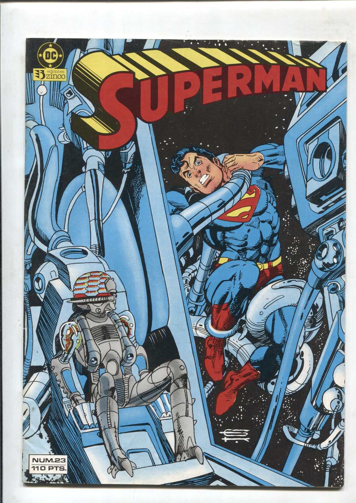 Superman volumen 1 numero 23: El primer paso (numerado 1 en trasera)