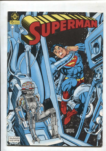 Superman volumen 1 numero 23: El primer paso (numerado 1 en trasera)