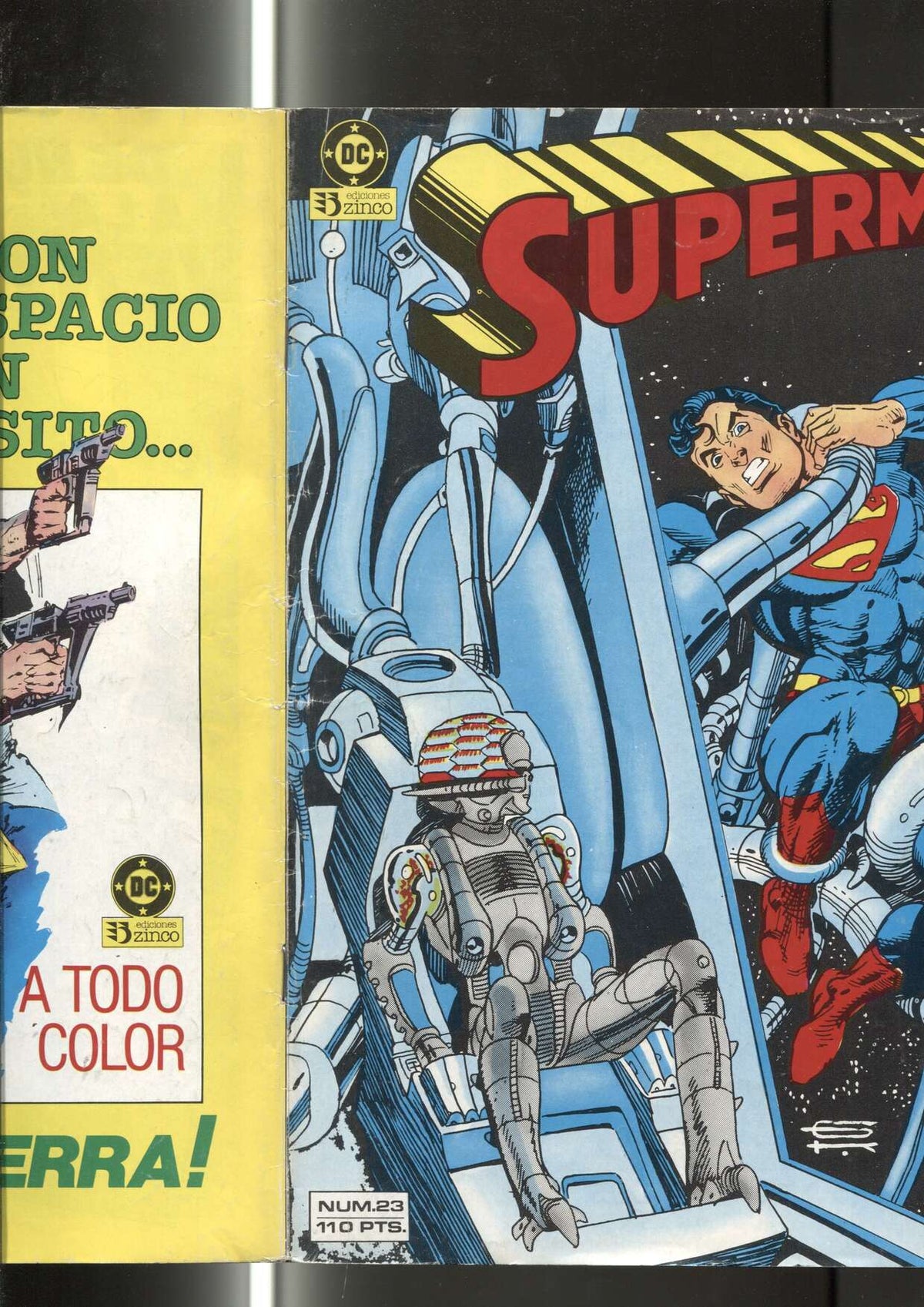 Superman volumen 1 numero 23: El primer paso (numerado 4 en trasera)