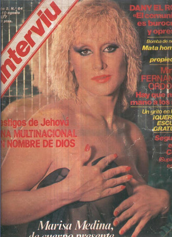 INTERVIU numero 0064 - MARISA MEDINA