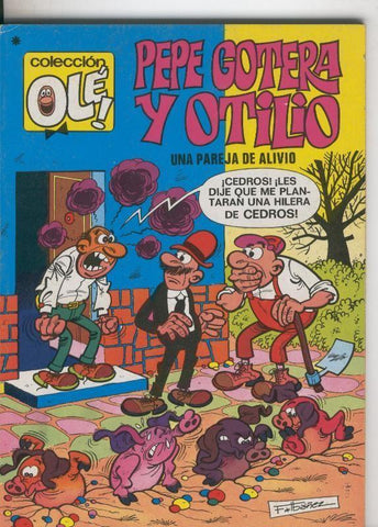 Coleccion Ole numero 082: Pepe Gotera y Otilio (numerado 1 en interior cubierta)