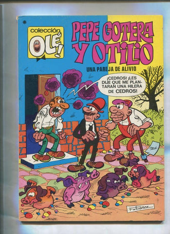 Coleccion Ole numero 082: Pepe Gotera y Otilio: (numerado 1 en trasera)