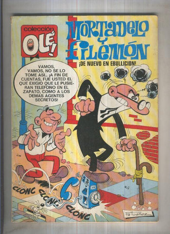 Coleccion OLE numerado en lomo 5: Mortadelo y Filemon: de nuevo en ebullicion