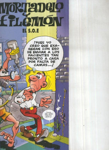 Coleccion Ole numero 048: Mortadelo y Filemon: El S.O.E. (numerado 2 en trasera)