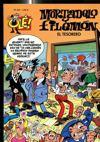 Coleccion Ole numero 202: Mortadelo y Filemon: El tesorero