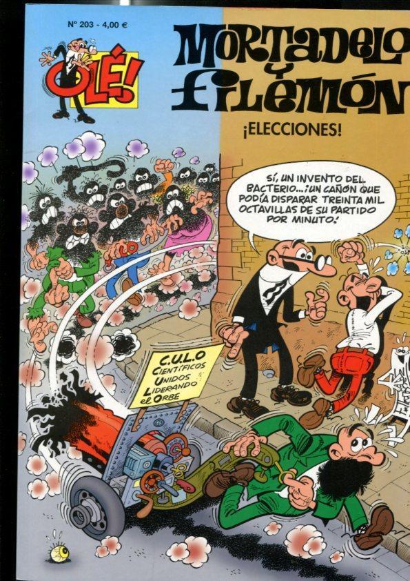 Coleccion Ole numero 203: Mortadelo y Filemon: Elecciones