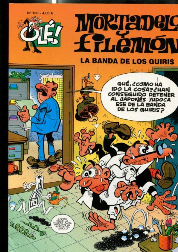 Coleccion Ole numero 138: Mortadelo y Filemon: La banda de los guiris
