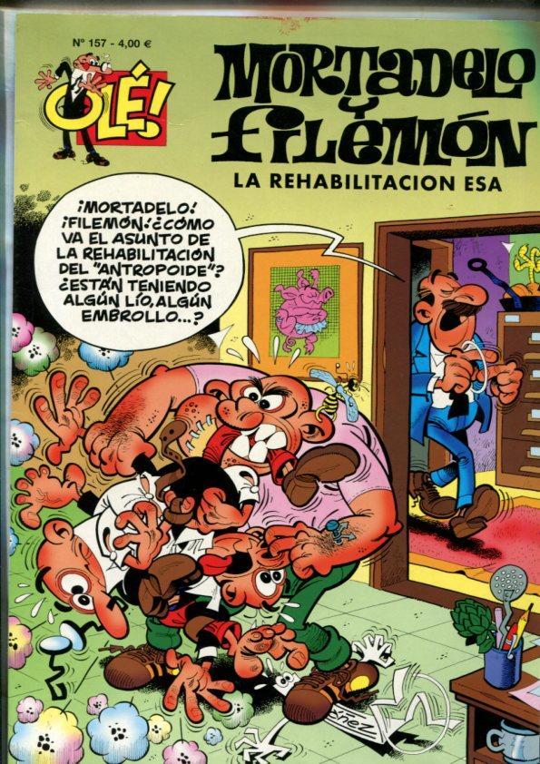Coleccion Ole numero 157: Mortadelo y Filemon: La rehabilitacion Esa