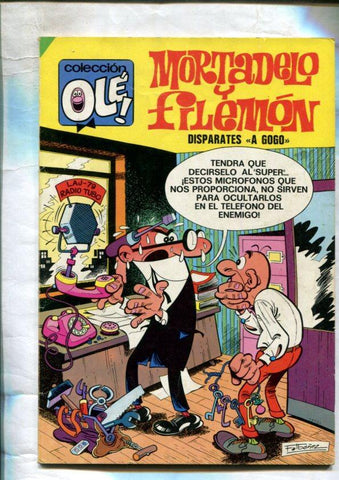 Coleccion Ole numero 090: Mortadelo y Filemon: Disparates a Gogo (sexta edicion abril 1984)
