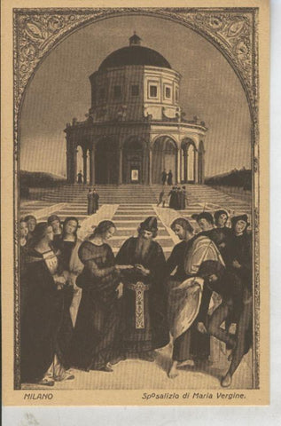 Postal 010853: Sposalizio di Maria Vergine, Milano, Italia