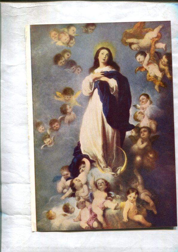  LEI racconti della vita di Maria: Lamina 04: Inmaculada de Murillo