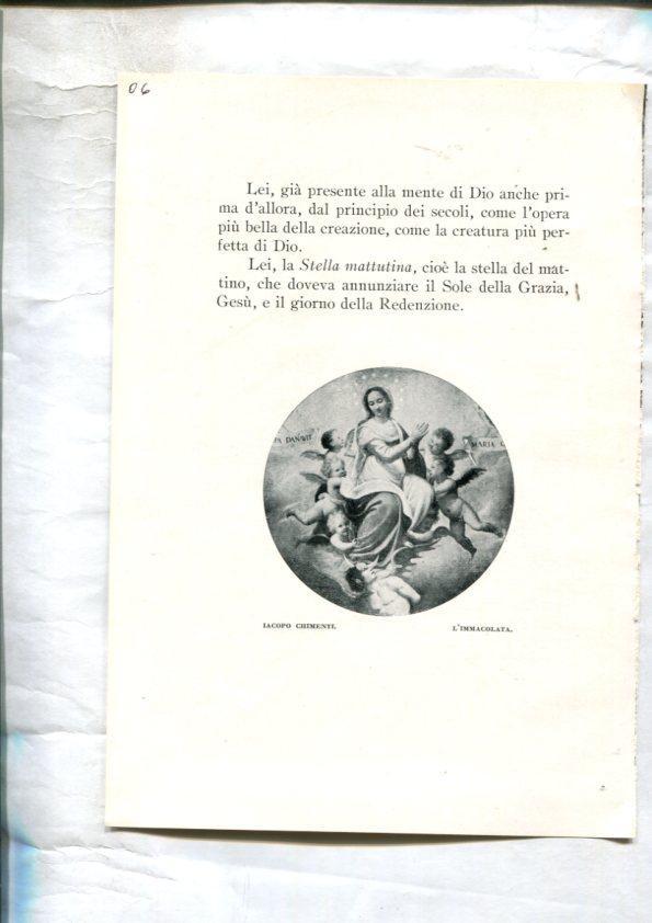  LEI racconti della vita di Maria: Lamina 06: La cacciata di Adamo i di Eva por Masaccio y L'nmacolata por Lacopo Chimenti