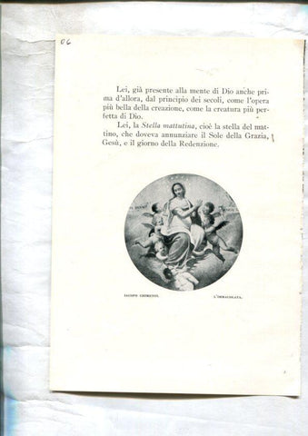  LEI racconti della vita di Maria: Lamina 06: La cacciata di Adamo i di Eva por Masaccio y L'nmacolata por Lacopo Chimenti